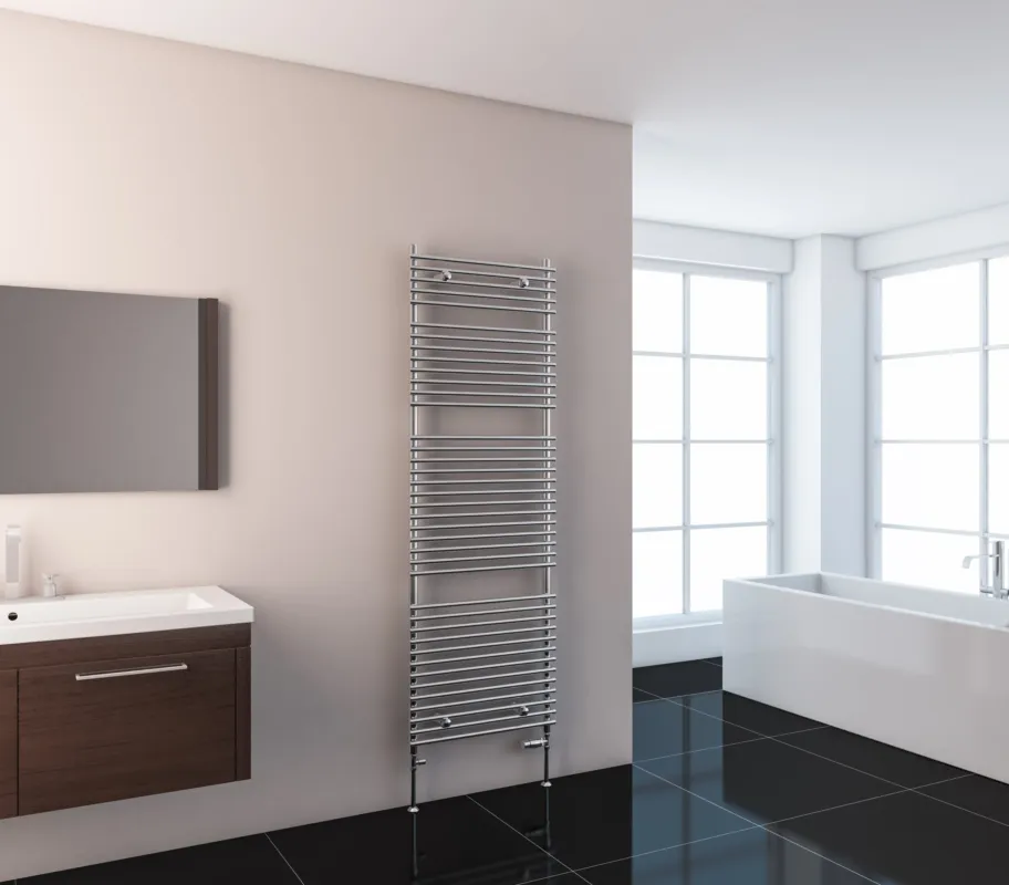 Eastbrook Biava Tube verticale verwarming 120x50cm Chroom 505 watt Rechtstreeks Van De Fabrikant