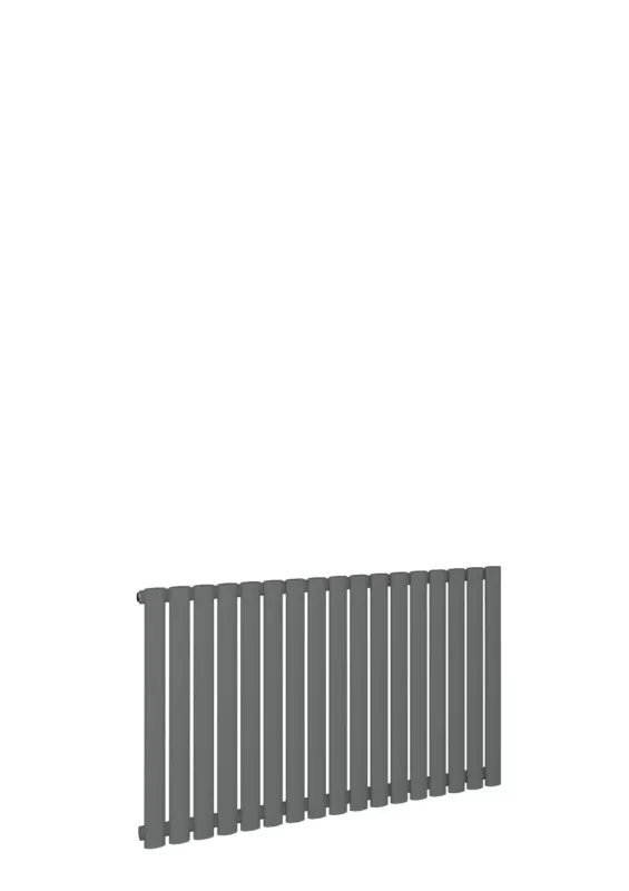 Laatste Versie Eastbrook Tunstall Horizontale radiator 60x82,5cm Antraciet 757 watt
