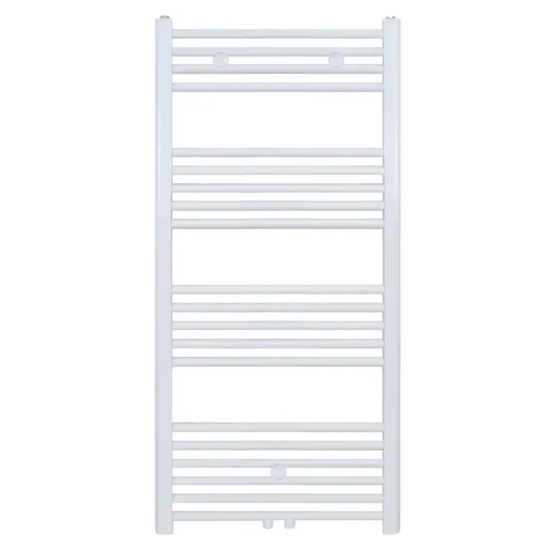 Meest Verkocht Sanigoods Base handdoek radiator 120x40 458 watt MO aansluiting wit