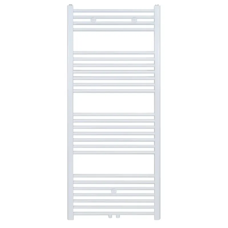 Beperkte Voorraad Sanigoods Base handdoek radiator 140x50 655 watt MO aansluiting wit