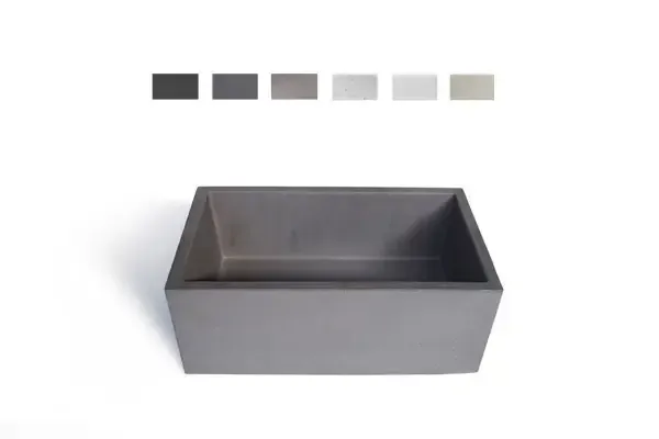 Urbi et Orbi Immissio opbouw wastafel 45x26cm bruin/beige Voordeelprijs