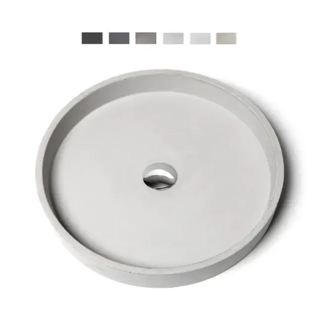 Speciale Aanbieding Urbi et Orbi Circum opbouw wastafel 48x10cm bruin/beige