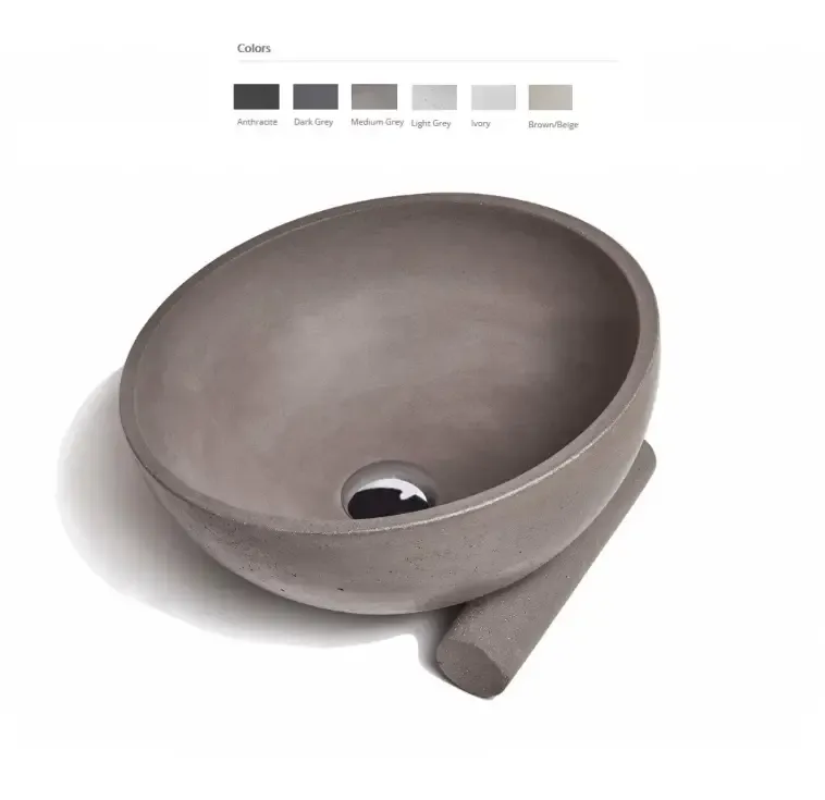Urbi et Orbi Obliquo opbouw wastafel 39x13cm bruin/beige Op = Op