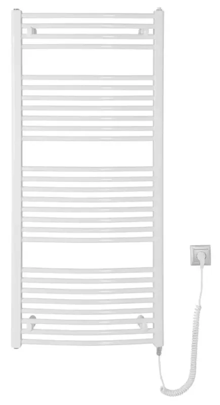 Aqualine Orbit elektrische radiator wit 60x132cm 600W Actieprijs