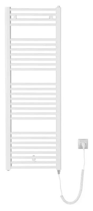 Gecertificeerd Aqualine Orbit elektrische radiator wit 45x132cm 400W