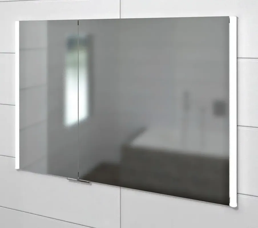 Sapho Integra inbouw spiegelkast met LED verlichting 85x70cm Betrouwbaar