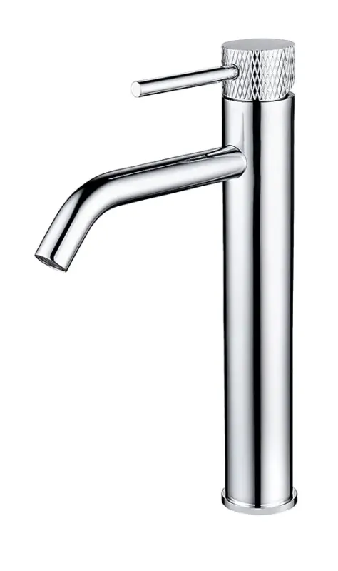 Betaalbaar Mueller Clyde hoge wastafelmengkraan PVD-coating chroom
