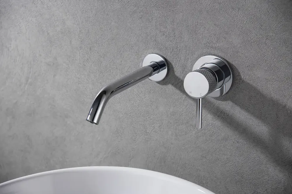 Koopje Mueller Clyde inbouw wastafelmengkraan PVD-coating chroom