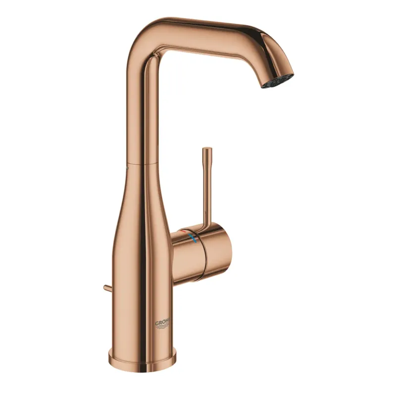 Grohe Essence New wastafelkraan L-size met hoge draaibare uitloop cartouche warm sunset Voordeelprijs