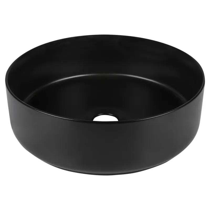 Voordeelprijs Differnz Mira waskom 36cm keramiek zwart