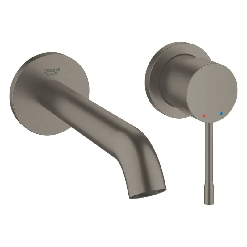 Grohe Essence New inbouw wastafelkraan M-size brushed hard graphite Direct Beschikbaar