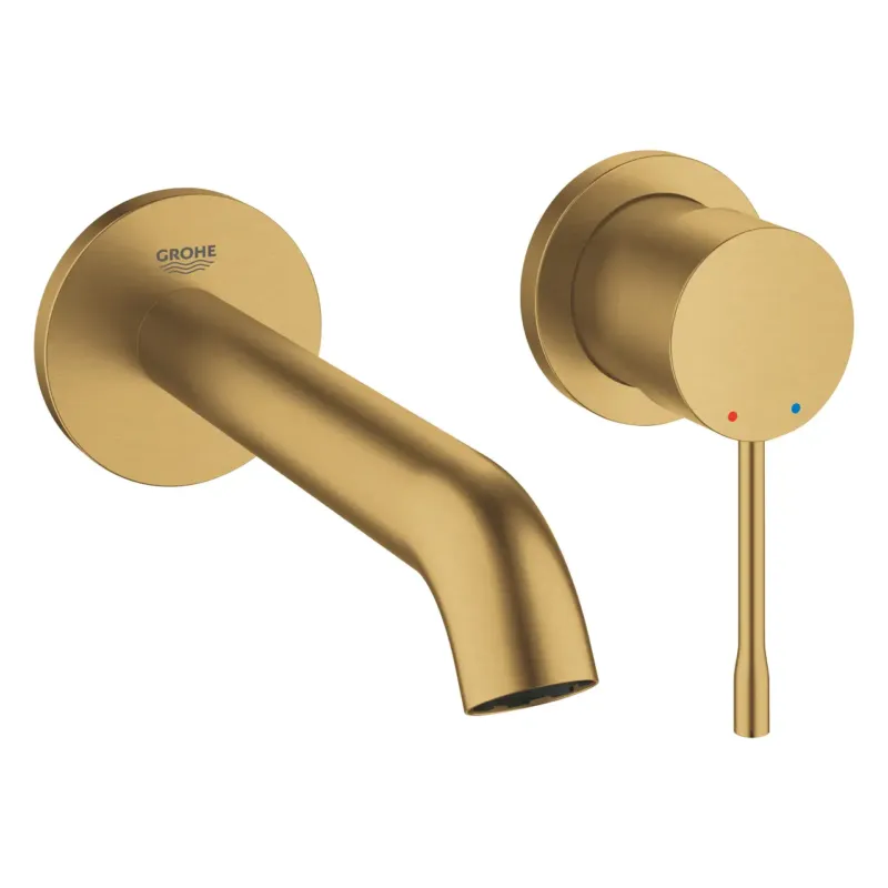 Hete Deal Grohe Essence New inbouw wastafelkraan M-size brushed cool sunrise