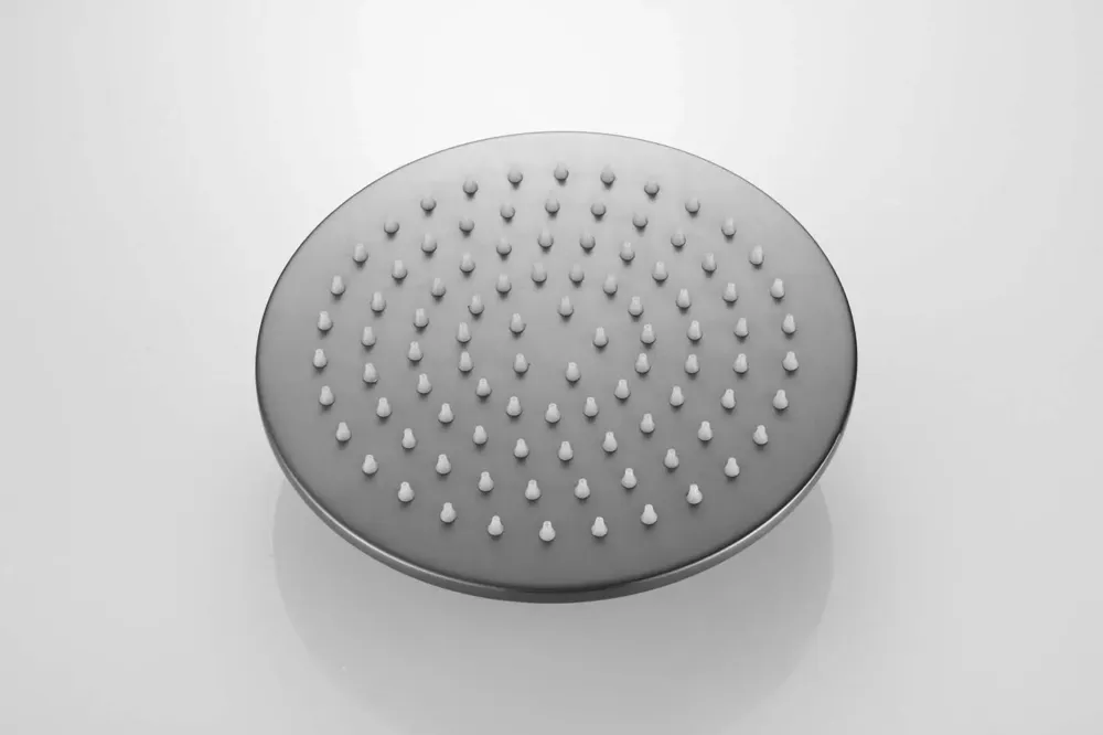 Finale Uitverkoop Saniclear Vision ronde douchekop 20cm verouderd ijzer - gunmetal