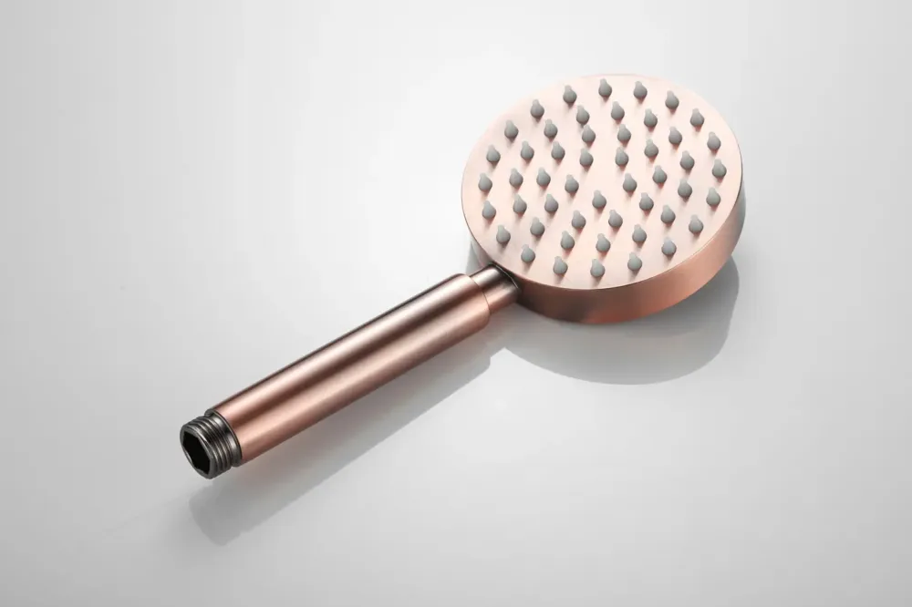 Express Levering Saniclear Vision handdouche 10cm koper geborsteld