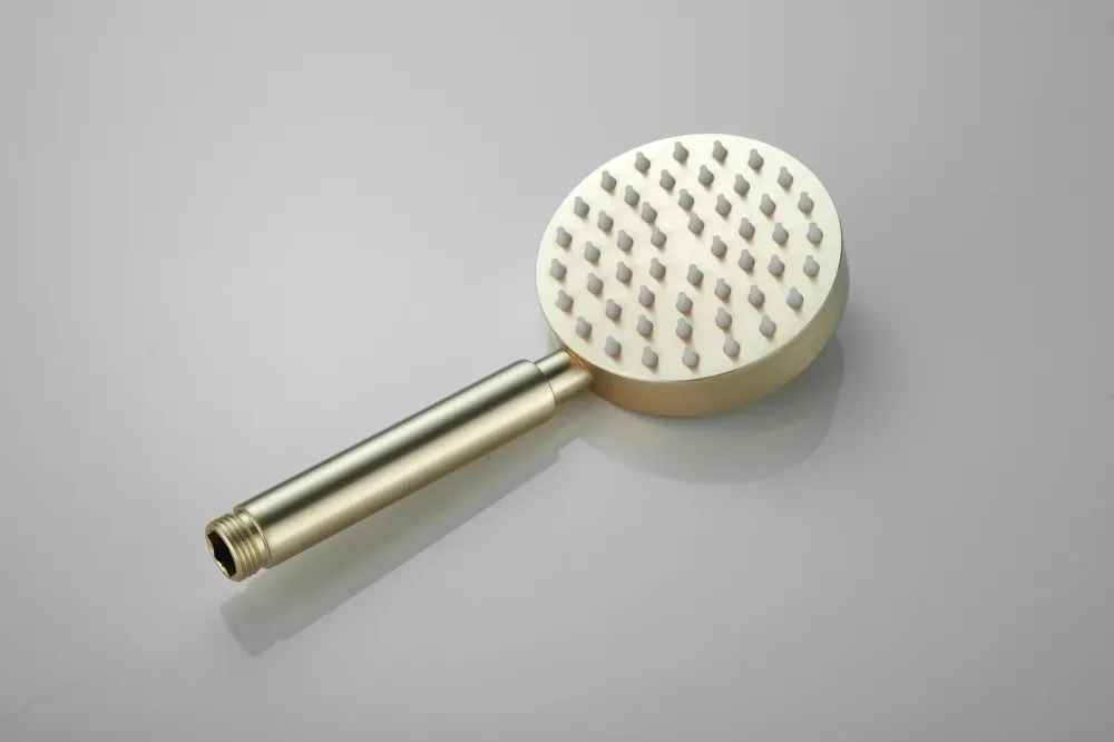 Saniclear Vision handdouche 10cm messing geborsteld - goud mat Bestseller