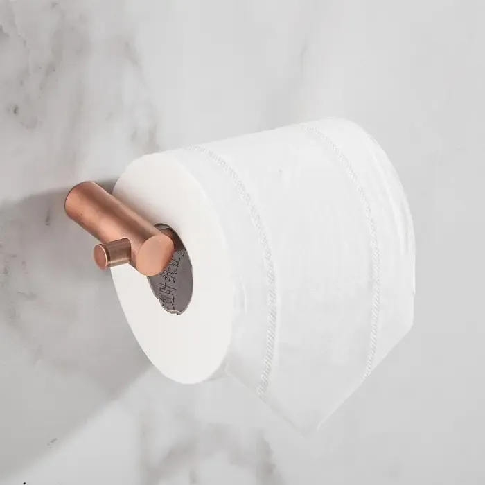 Laatste Kans Saniclear Academy toilet rolhouder geborsteld koper