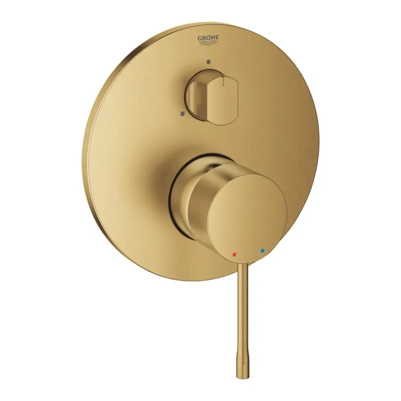 Korting Grohe Essence New inbouw mengkraan met 3-weg omstelling brushed cool sunrise