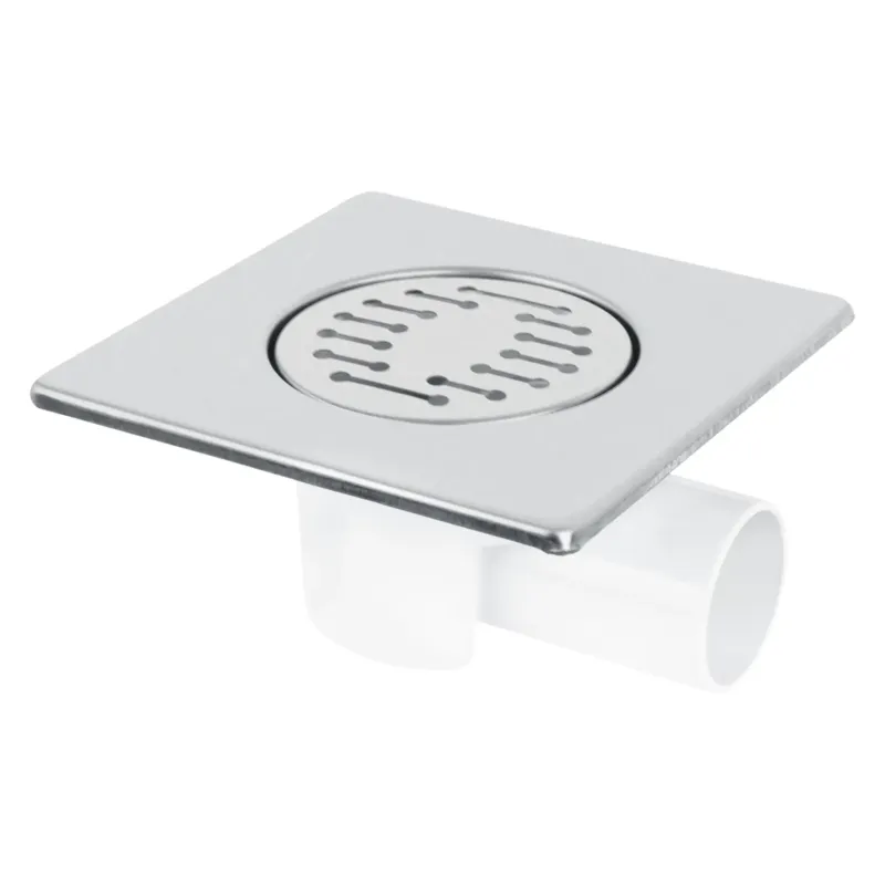 Uitverkoop Differnz Basic doucheput 15x15cm zijuitlaat