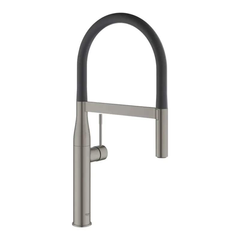 Grohe Essence New keukenkraan met handdouche brushed hard graphite Speciale Aanbieding