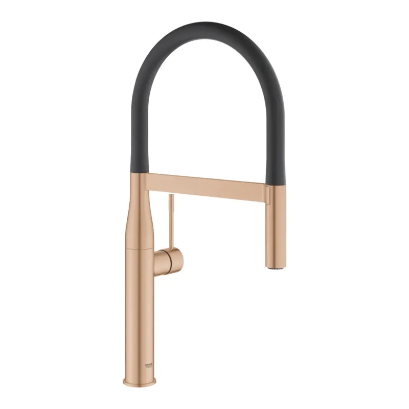 Grohe Essence New keukenkraan met handdouche brushed warm sunset Betaalbaar