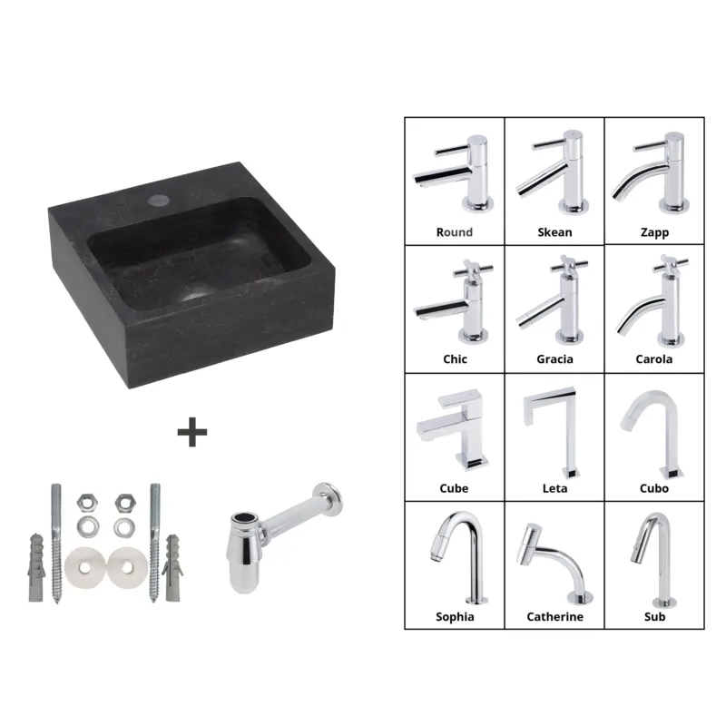 Shop Nu Mueller Cube natuurstenen fonteinset compleet