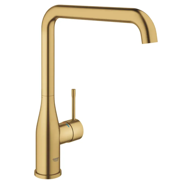 Grohe Essence New keukenkraan hoge L-uitloop brushed cool sunrise Finale Uitverkoop