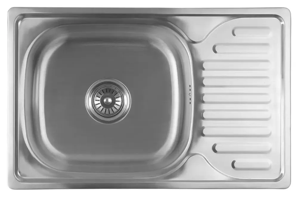 Direct Verzonden Aqualine spoelbak 66x42x18cm RVS
