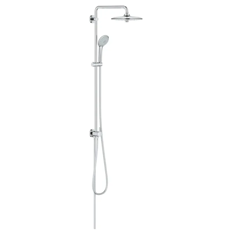 Grohe Euphoria regendoucheset met omstelling chroom Gecertificeerd
