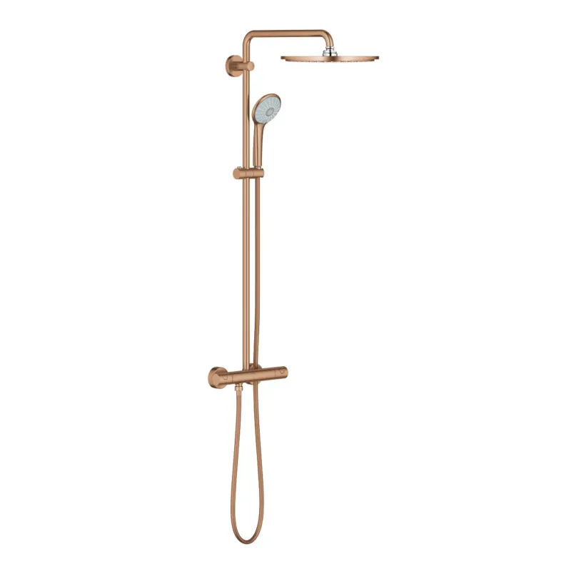 Korting Grohe Euphoria XXL regendoucheset brushed warm sunset