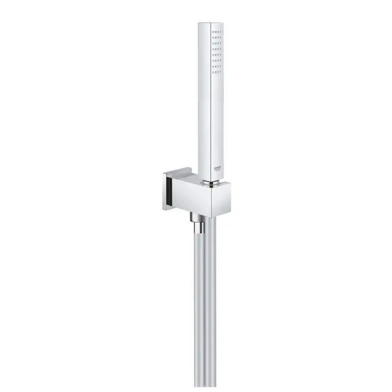 Alleen Vandaag Grohe Euphoria Cube badset m. handdouche en doucheslang m. wandaansluitbocht chroom