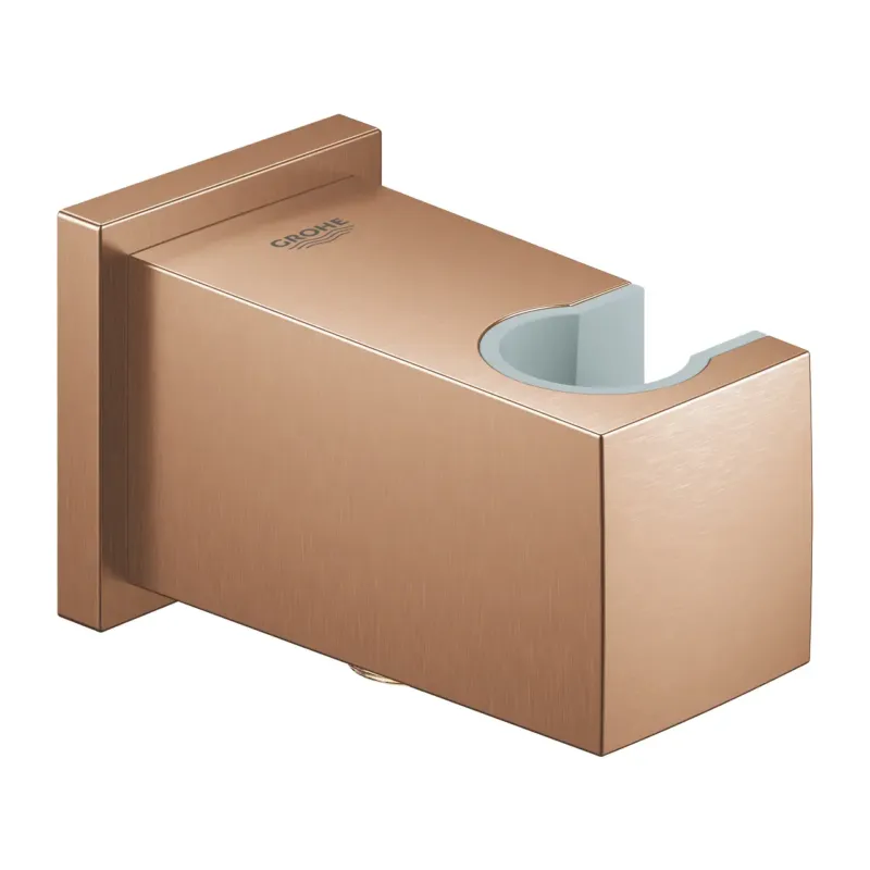 Grohe Euphoria Cube wandaansluitbocht m. wandhouder brushed warm sunset Shop Nu