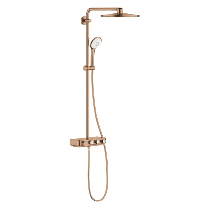 Grohe Euphoria SmartControl 310 Duo regendouche opbouw brushed warm sunset Shop Nu