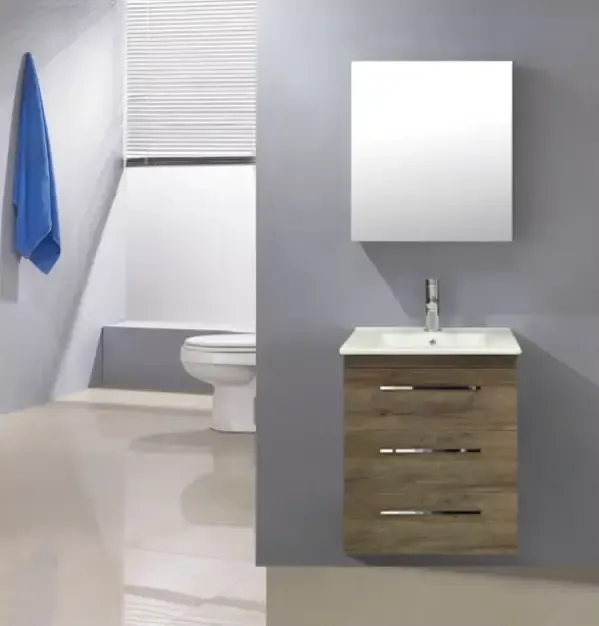 Sanicare Q6 badkamermeubel met 3 laden 60 cm belluno Weekendaanbieding
