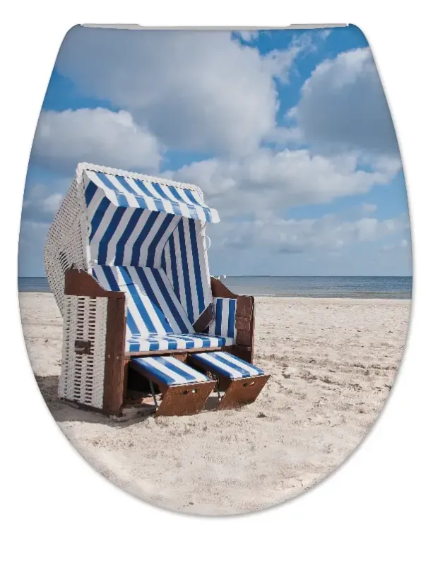 Lage Kosten Mueller Toza Beach softclose toiletzitting met Quick-Release
