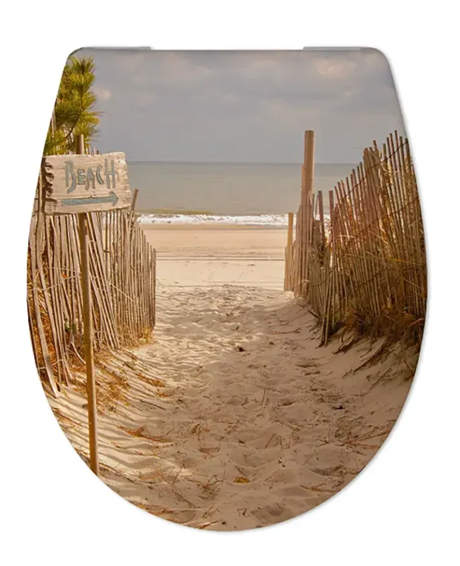 Mueller Toza Sand softclose toiletzitting met Quick-Release Weekendaanbieding