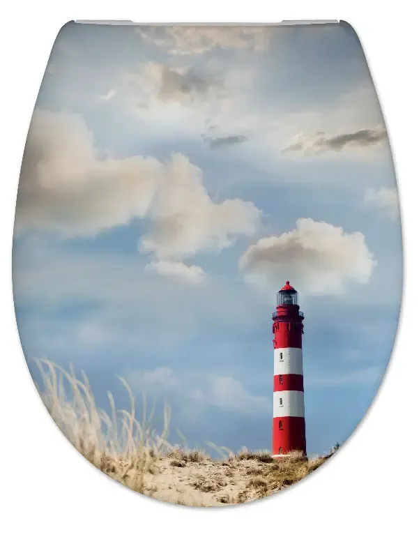 Alleen Vandaag Mueller Toza Lighthouse softclose toiletzitting met Quick-Release