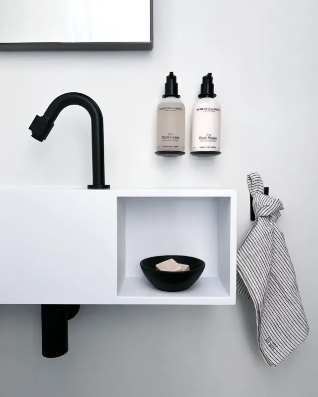 Mueller Viggo fontein solid surface 54x20x20cm mat wit Flitsaanbieding