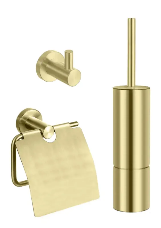Best Design Nancy toilet accessoires set mat goud Tijdelijk Beschikbaar