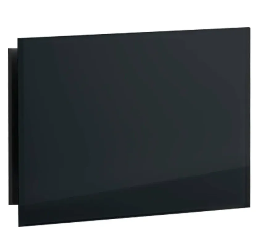 Sunshower set ventilatieroosters 11x5.4cm rechthoekig zwart Goedkoop