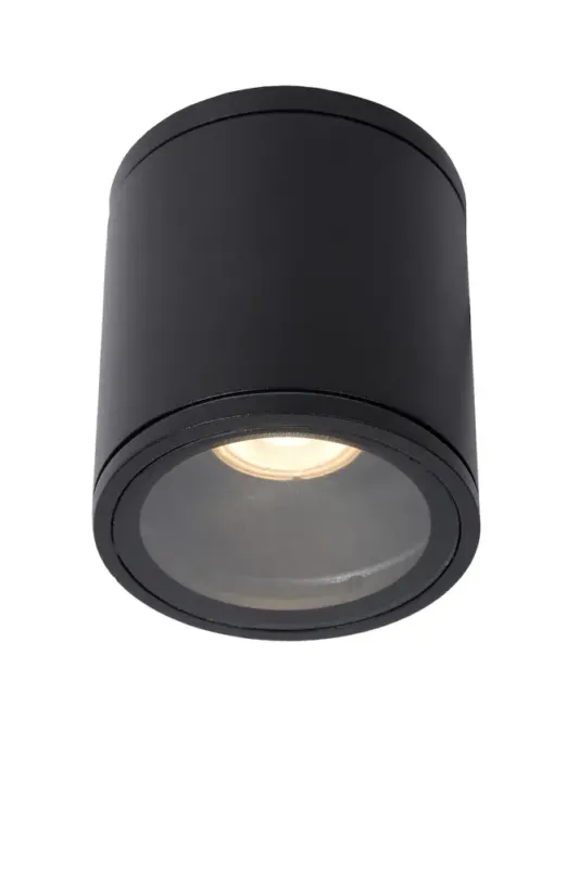 Dagaanbieding Lucide Aven plafondlamp 50W rond zwart