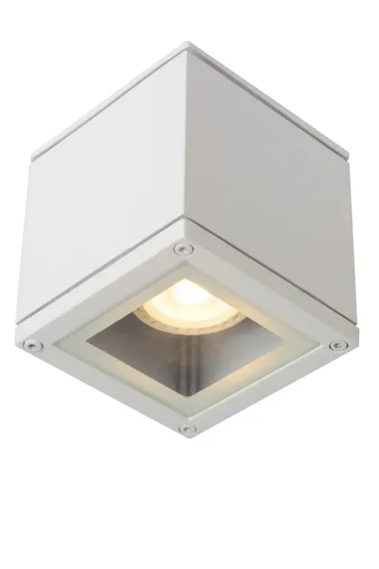 Lucide Aven plafondlamp 50W vierkant wit Must-Have