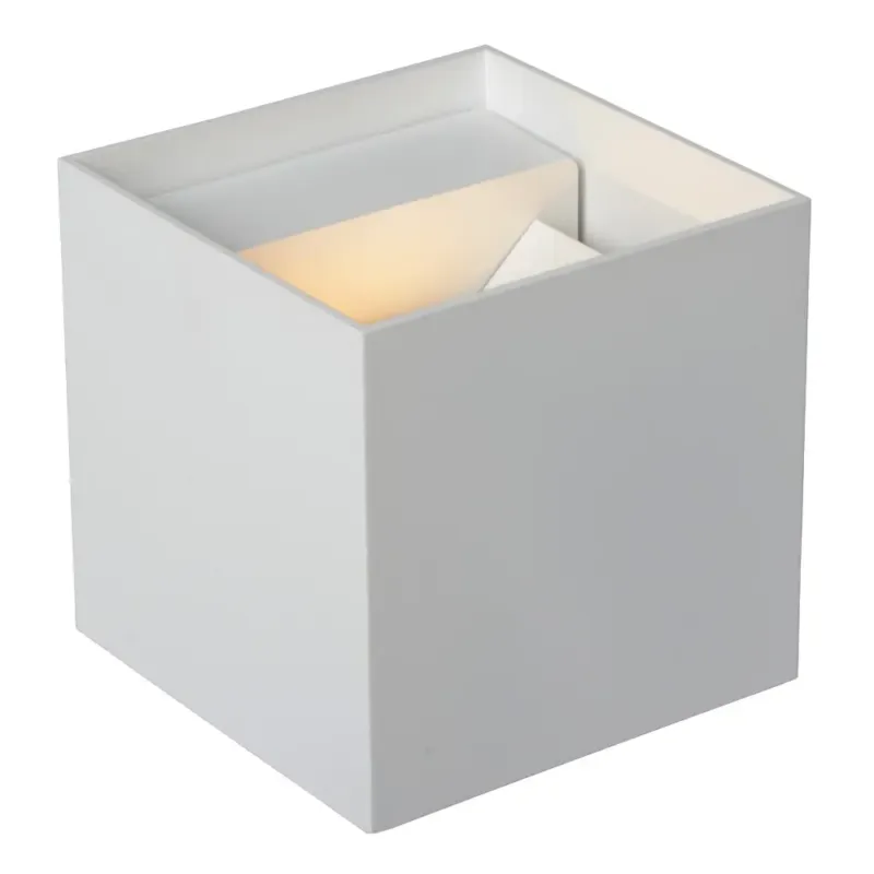 Veilige Betaling Lucide Axi wandspot vierkant 3.5W wit