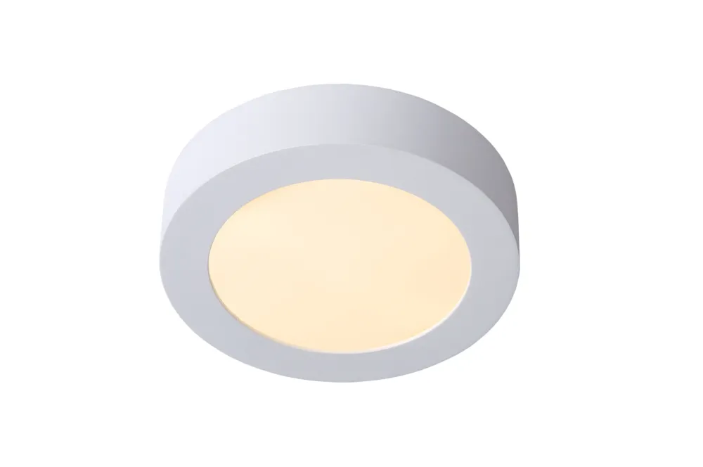 Lucide Brice ronde plafondlamp 18cm 11W wit Seizoensaanbieding