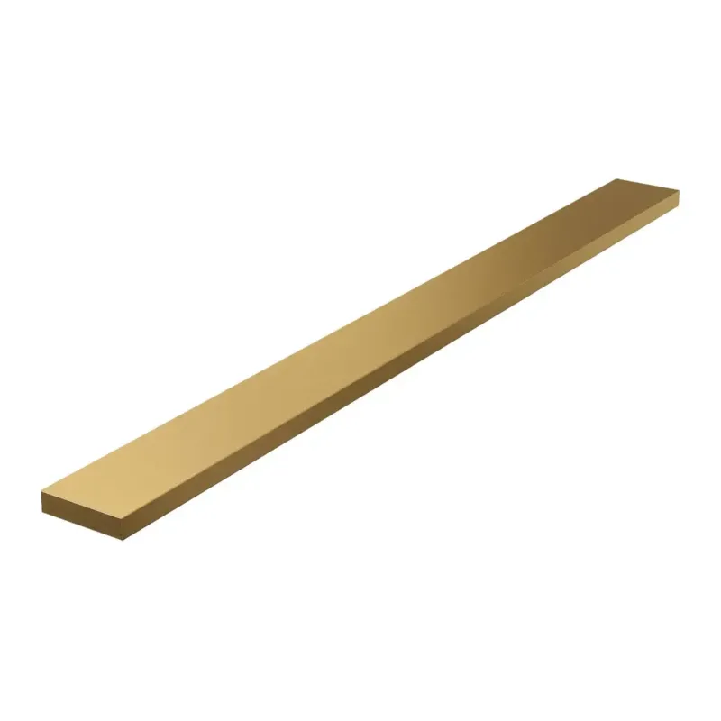 Snelle Levering Brauer los multifunctioneel tegelinlegrooster 80cm geborsteld goud PVD