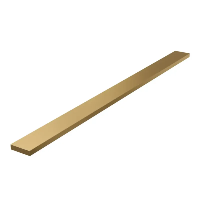 Finale Uitverkoop Brauer los multifunctioneel tegelinlegrooster 100cm geborsteld goud PVD