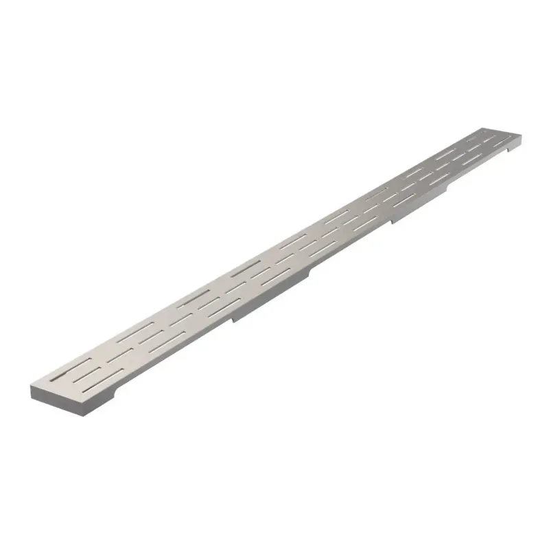 Populair Brauer los standaard rooster 100cm RVS geborsteld