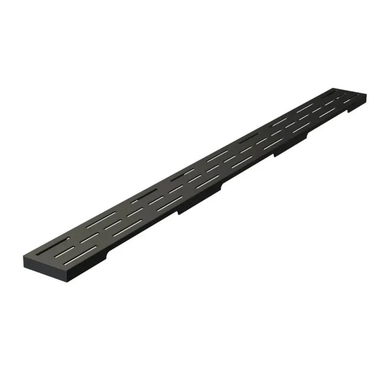 Korting Brauer los standaard rooster 80cm zwart mat