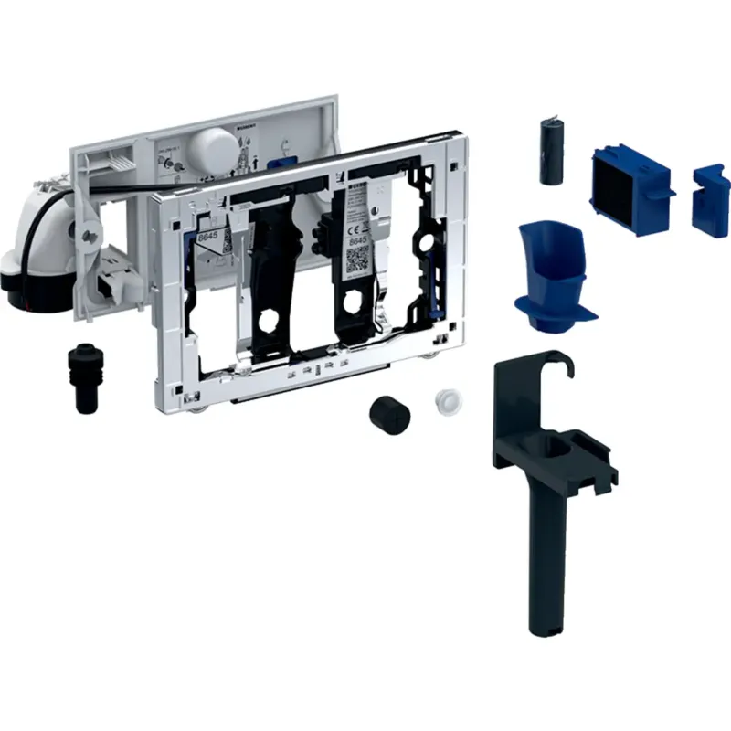 Laatste Kans Geberit DuoFresh module met automatische activering en houder voor Geberit DuoFresh stick, voor Sigma inbouwreservoir 12 cm chroom