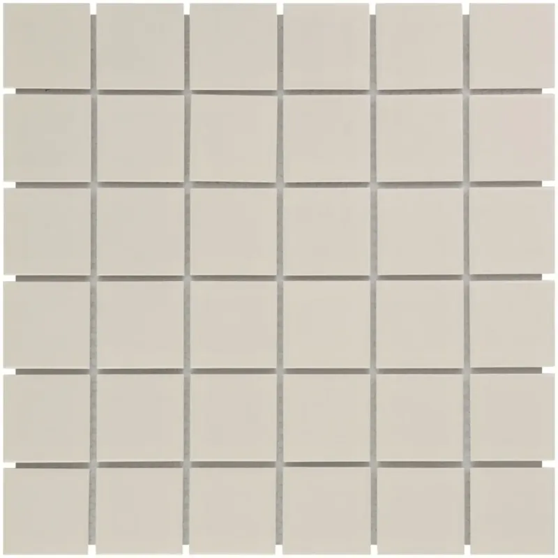 The Mosaic Factory Barcelona vierkante mozaïek tegels 31x31 creme Tijdelijk Beschikbaar