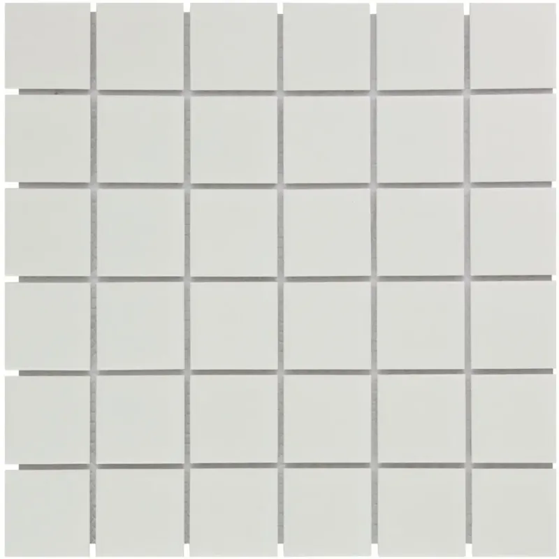 Betrouwbaar The Mosaic Factory Barcelona vierkante mozaïek tegels 31x31 wit mat